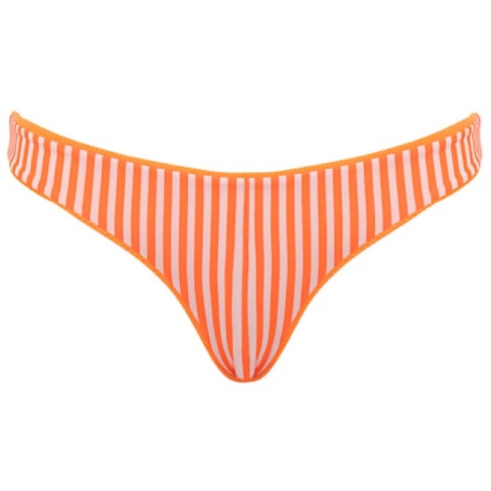 NWT Maaji Neon Orange Flirt Low
Rise Thin Side Bikini